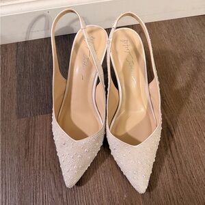 Betsy Johnson Pearl Heels